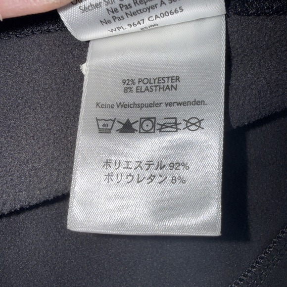 Eddie Bauer 365 Men's Size Large Black Full Zip Fleece Lined Outdoor Jacket NICE - Picture 15 of 16